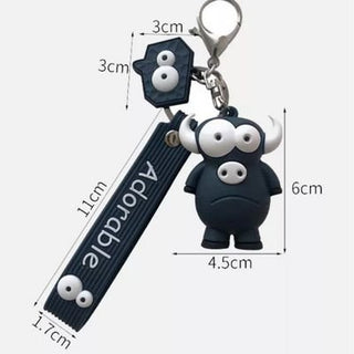 Cutie Patootie Animal Keychain