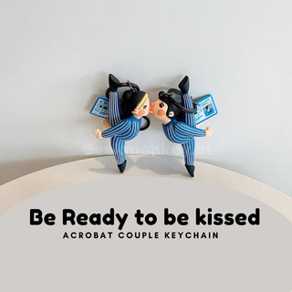 Acrobat Couple Keychain