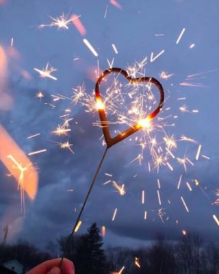 Heart Sparkler