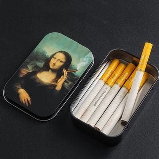Tin Storage Box - Rolling Paper Stash Box