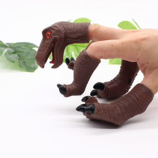 Fancy Dinosaur Finger Puppet | Step into the Jurrasic World