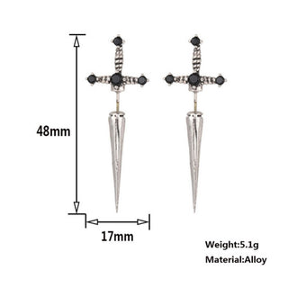 Cool Katana Ear Stud