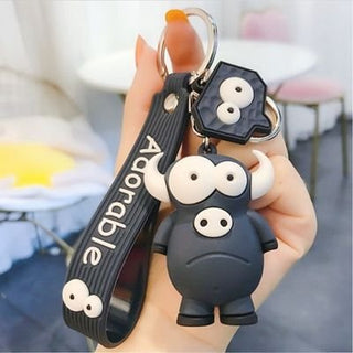 Cutie Patootie Animal Keychain