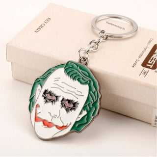 Metal Joker Face Keychain