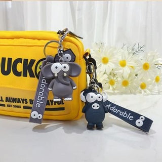 Cutie Patootie Animal Keychain