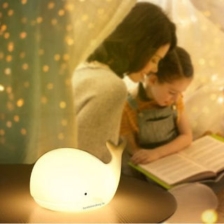 Whimsical Whale - LED Night Light