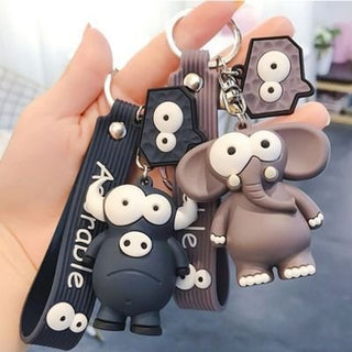 Cutie Patootie Animal Keychain