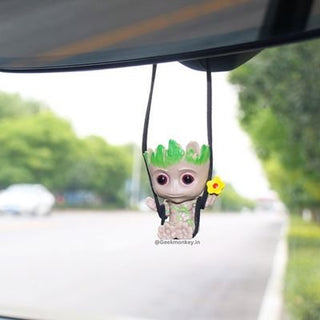 Groot Car Mirror Hanging