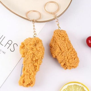 A Piece of Chicken Keychain