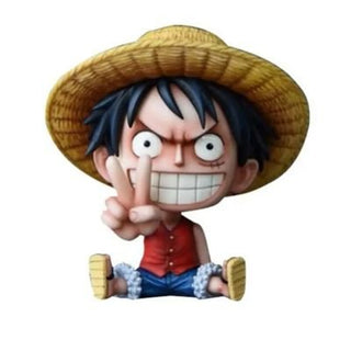 straw hat luffy figurine