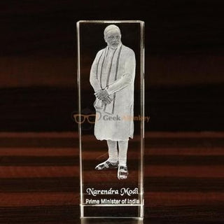 Engraved Crystal Cube