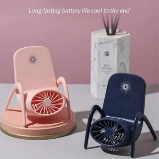 Portable Phone Holder with Fan