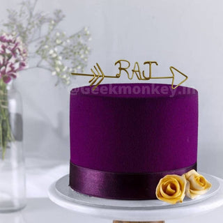 Customized Wire Cake Topper