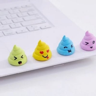 Pretty Poo Eraser (Set of 4)
