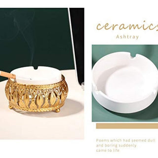 Metallic Ashtray