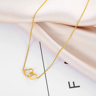 Entangled Hearts Necklace