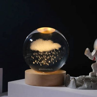 Raining Cloud Crystal Lamp