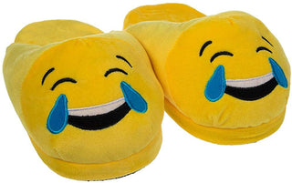 Emoticon Plush Slipper - Fits Most