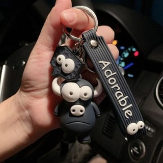 Cutie Patootie Animal Keychain
