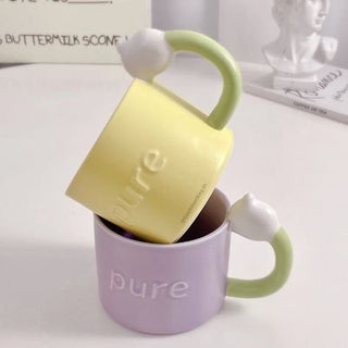 Pretty Pastel Tulip Mug