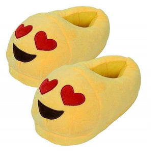 Emoticon Plush Shoes