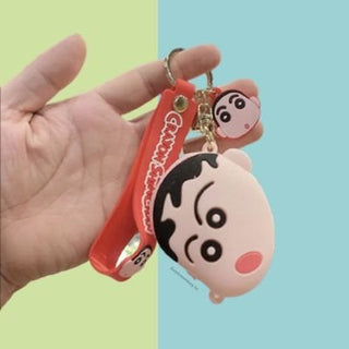Shin Chan Coin Pouch Keychain
