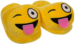Emoticon Plush Slipper - Fits Most