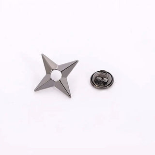 Naruto Metallic Lapel Pins | Pretty Enamel Brooches for Naruto Fans - Geekmonkey