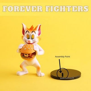 Forever Fighters – Cat and Mouse Figurine - Geekmonkey
