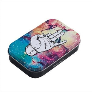 Tin Storage Box - Rolling Paper Stash Box - Geekmonkey