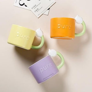 Pretty Pastel Tulip Mug