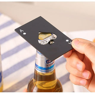 Ace of Spades - Card Metal Bottle Opener - Geekmonkey