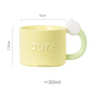 Pretty Pastel Tulip Mug