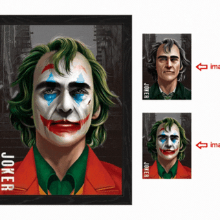 Joker 3d Poster