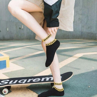 Transparent Band Socks