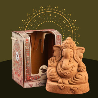 Buy An Eco-Friendly Ganpati Idol Online | Immersible Ganesha Idol - Geekmonkey