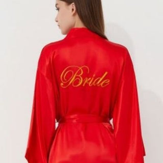 Customized Satin Robe