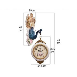 Peacock Wall Clock