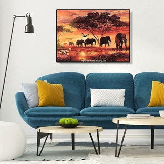 Elephants Safari PBN