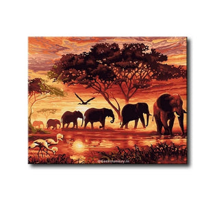 Elephants Safari PBN