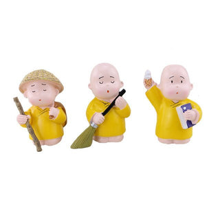 Car Decor - Resin Monk statues