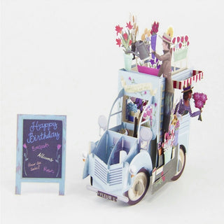 DIY vehical birthday card 2