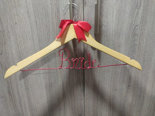 Personalized Hangers With Bow
