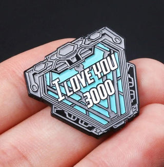 I Love U 3000 Brooch