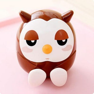 brown 3 in 1 owl holder