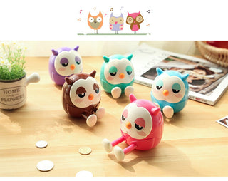 Owl Phone Holder Stand Mount Creative Piggy Bank