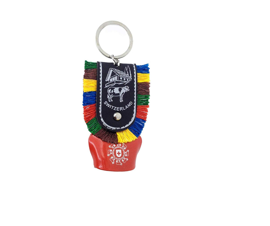 Swiss CowBell Metal Keychain Geekmonkey