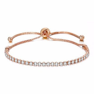 crystal adjustable bracelet