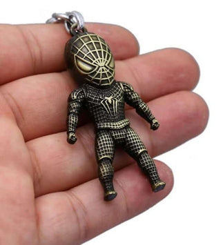 Spider Man Keychain - Gold