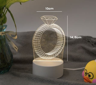 Illusion Lamp - Love in the Air